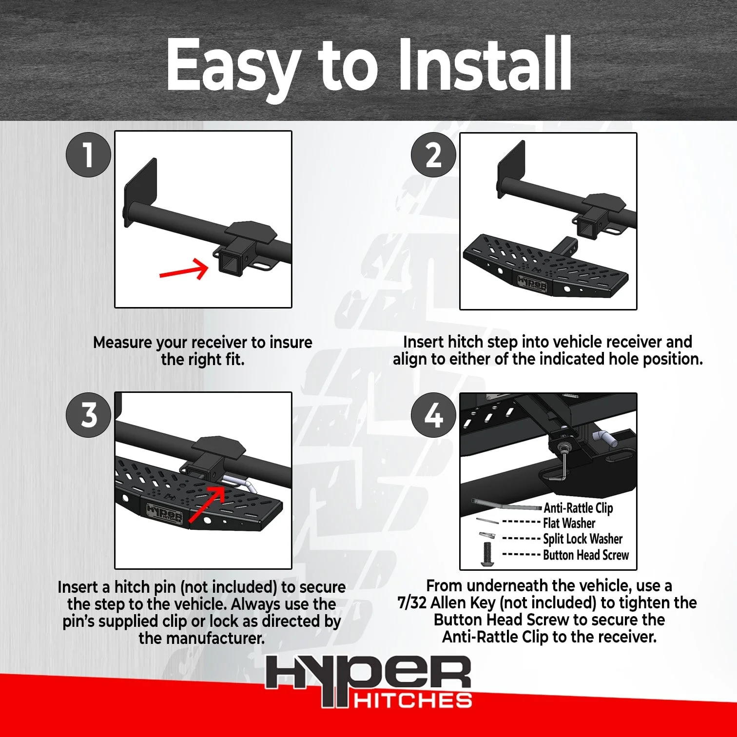 Hitch Step 24" - Image 4