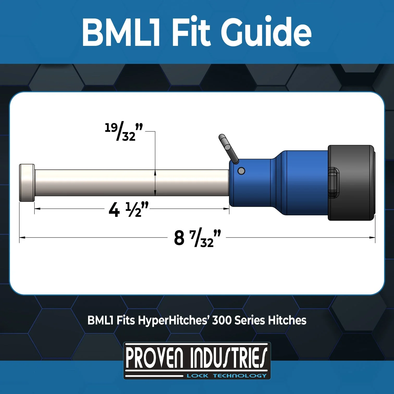 Ball Mount Lock 5/8"Pin-Model BML1 (Universal Fit) - Image 3