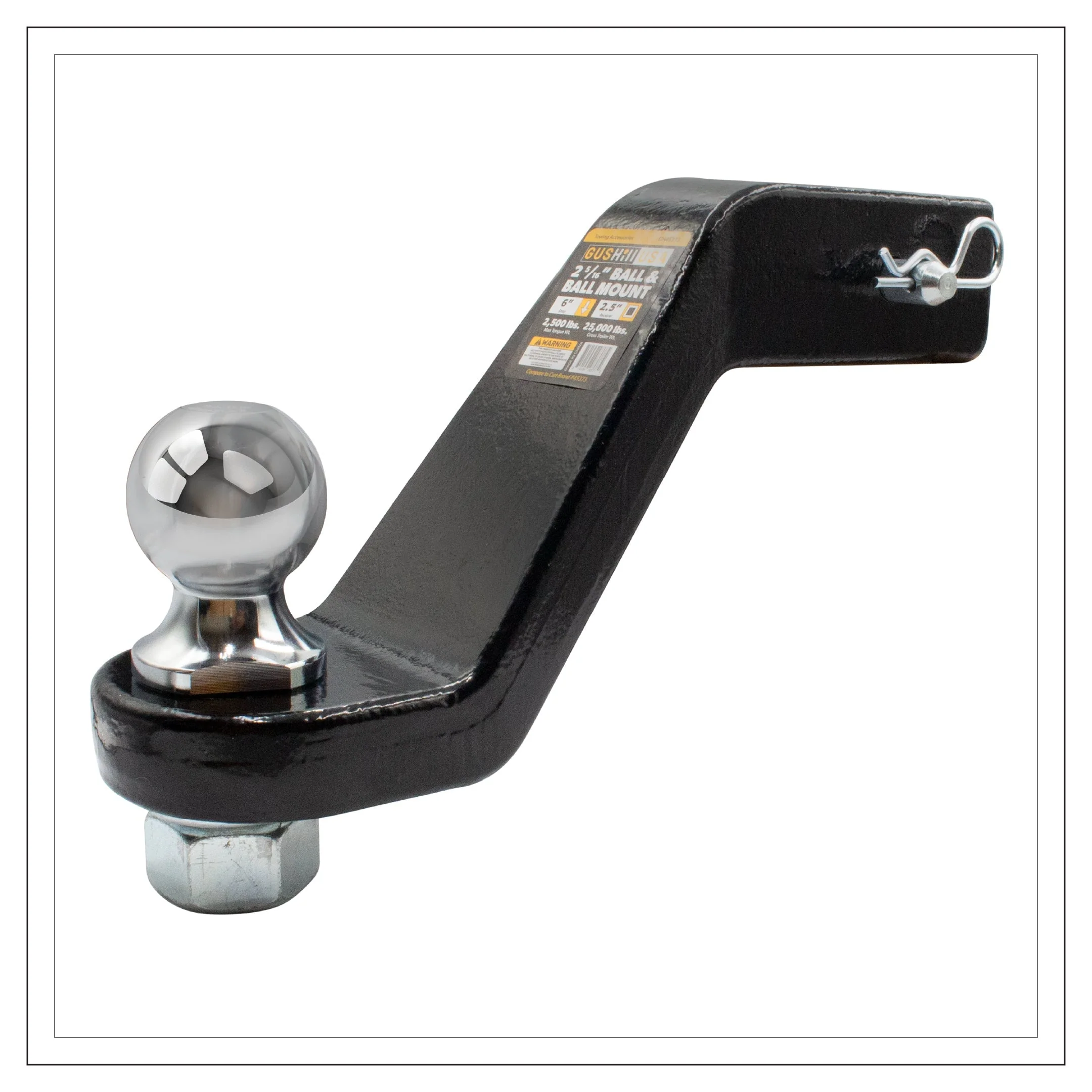 2 5/16" Loaded Ball Mount GusHillUSA - Image 6