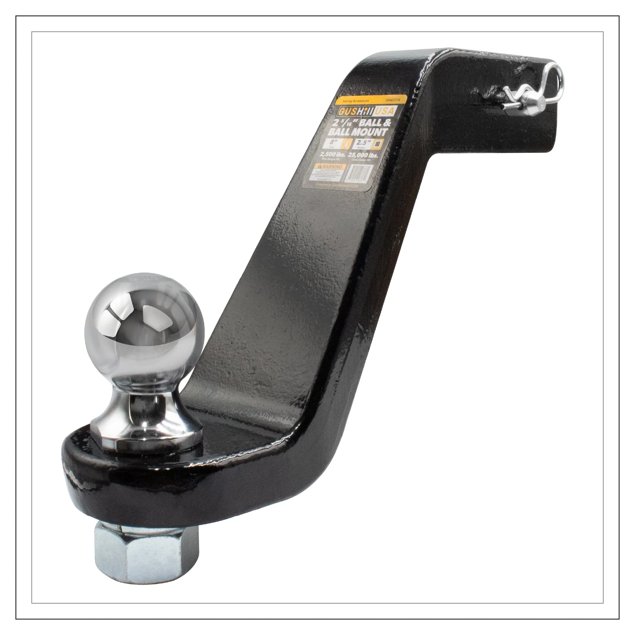 2 5/16" Loaded Ball Mount GusHillUSA - Image 7