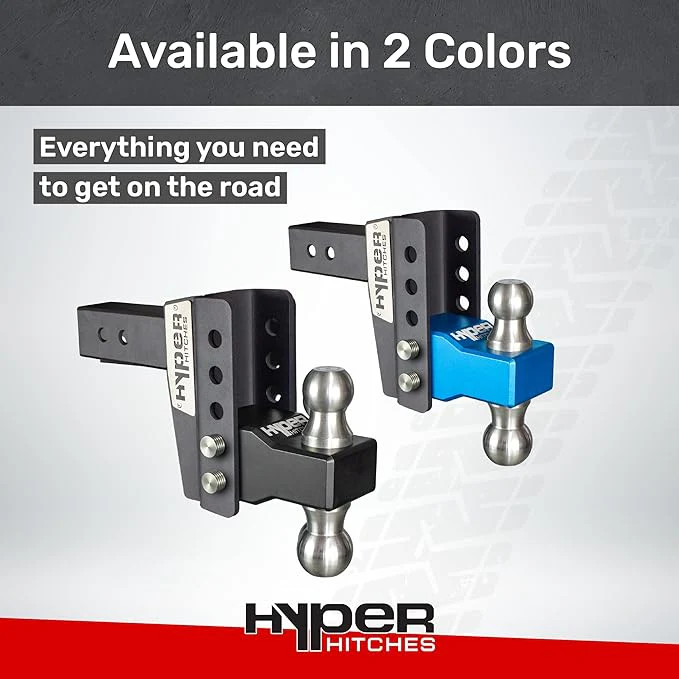 10,000 lbs Tow Rating,  Hyper Hitches A300 Adjustable Drop Hitch - Image 5