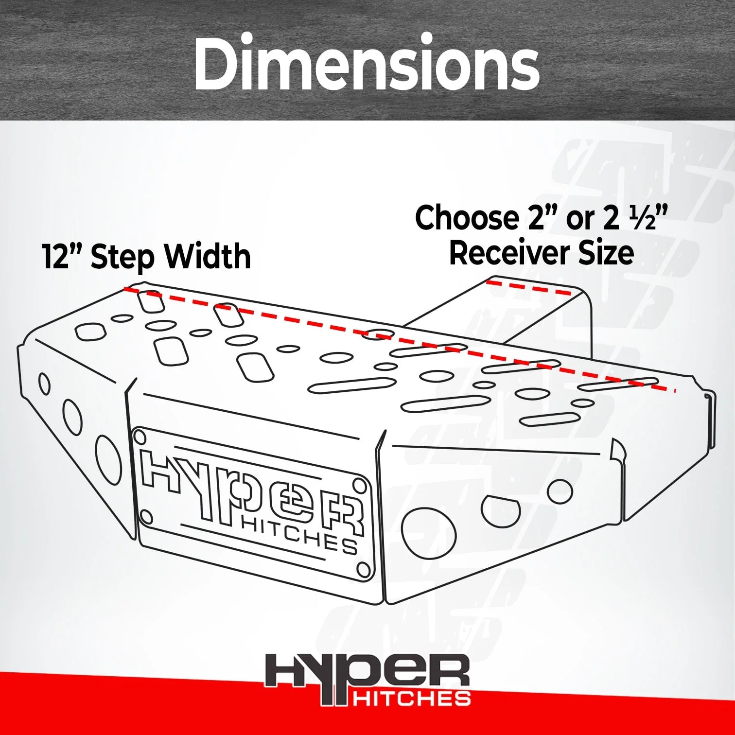 Hitch Step 12" - Image 3
