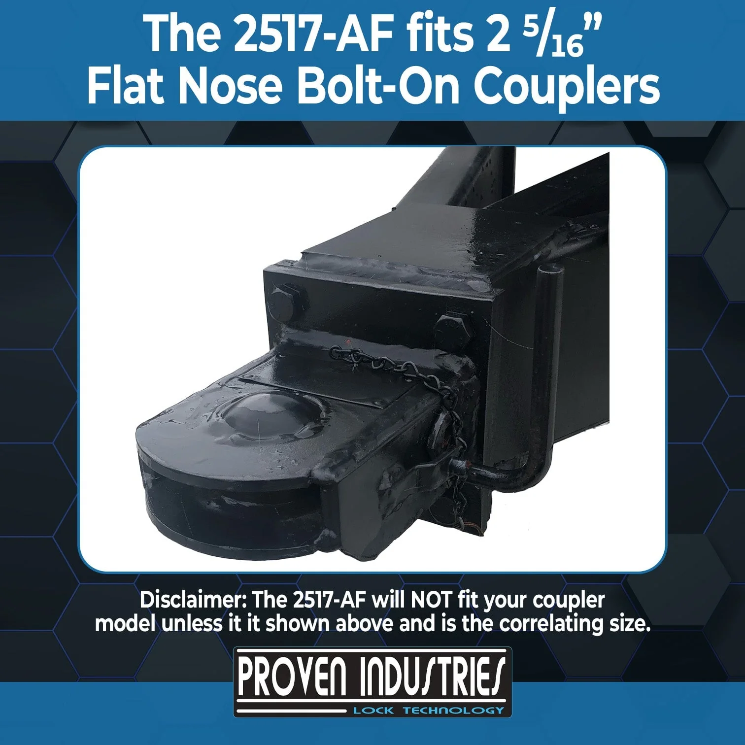 Model 2517-AF for Atwood Flat Nose Bolt-on Couplers - Image 2