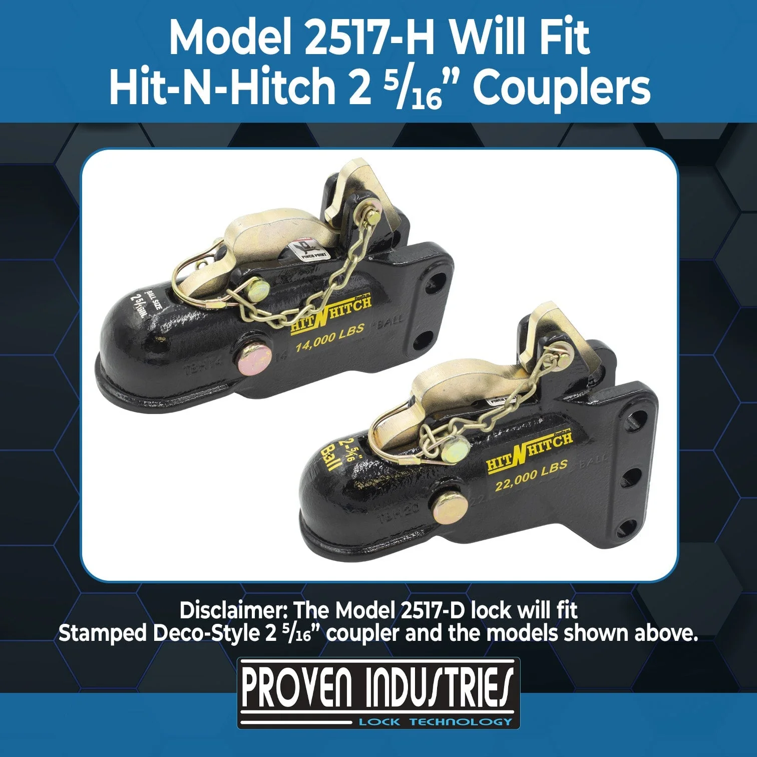 Model 2517-H For Hit N Hitch Couplers - Image 2