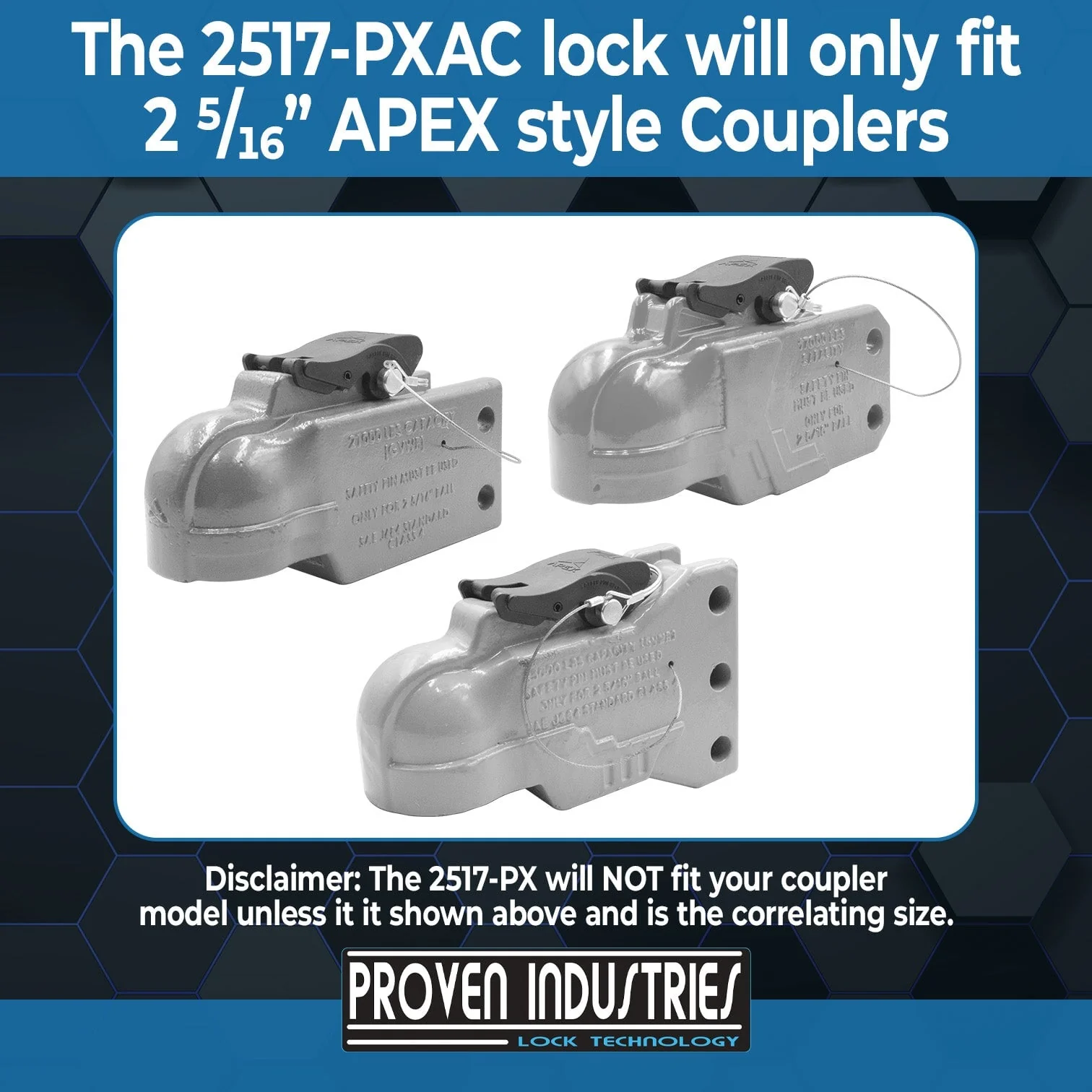 Model 2517-PX For Apex Brand Cast Adjustable Couplers - Image 2