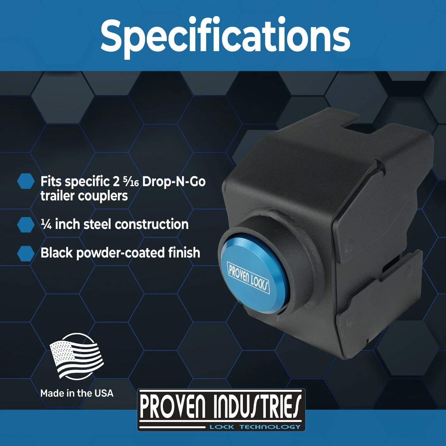 Model 2517-UDX for Dexter 2 5/16" Drop-N-Go Couplers - Image 4