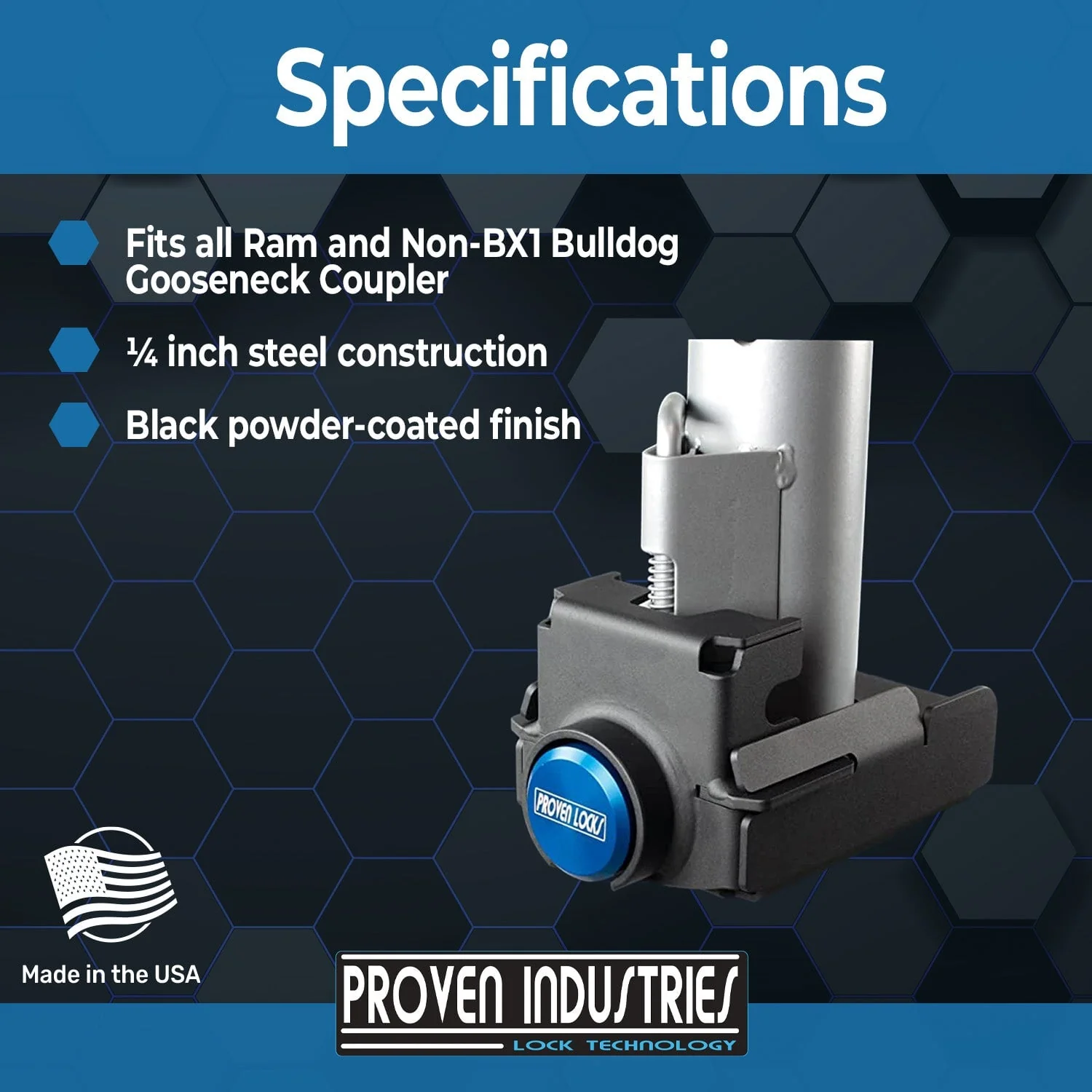 Model GRB-78 for Bulldog or Ram Brand Gooseneck Couplers - Image 3