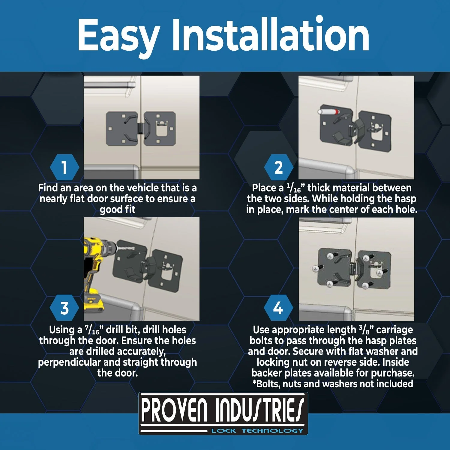 Hasp Kit (horizontal key) - Image 3
