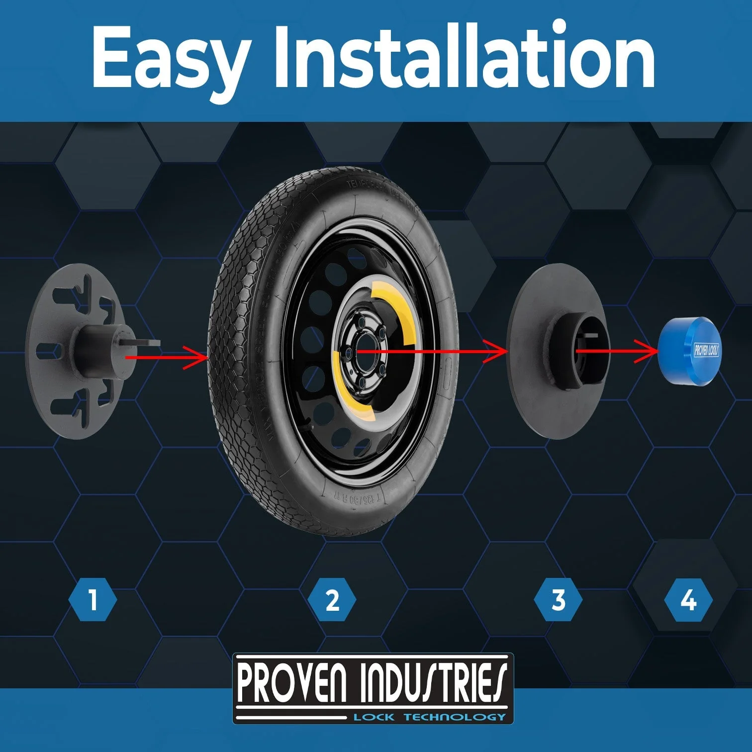 Spare Tire Lock - Image 4